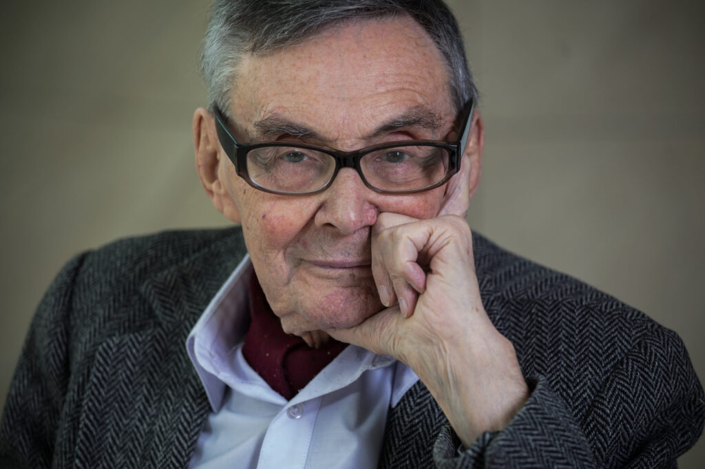 Marian Turski, foto: Maciej Jazwiecki SZIH